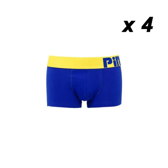 4 Pack Men Underwear Boxers 8 Colors Comfortable Hyal Men Boxer Underwear Underwear Shorts Trunks