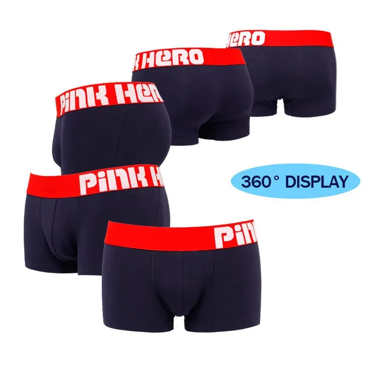 4 Pack Men Underwear Boxers 8 Colors Comfortable Hyal Men Boxer Underwear Underwear Shorts Trunks