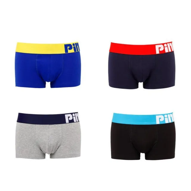 4 Pack Men Underwear Boxers 8 Colors Comfortable Hyal Men Boxer Underwear Underwear Shorts Trunks