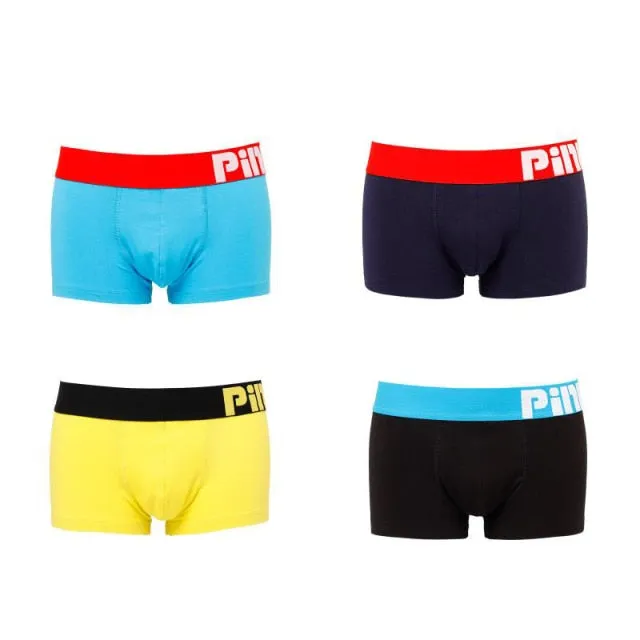 4 Pack Men Underwear Boxers 8 Colors Comfortable Hyal Men Boxer Underwear Underwear Shorts Trunks