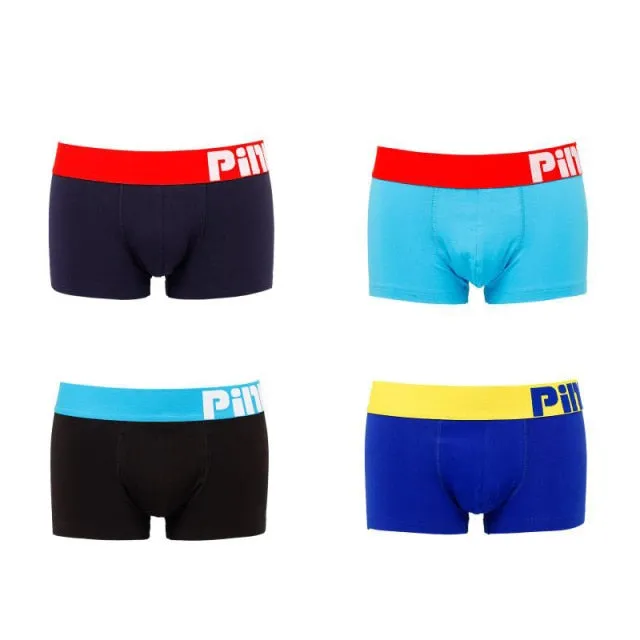 4 Pack Men Underwear Boxers 8 Colors Comfortable Hyal Men Boxer Underwear Underwear Shorts Trunks