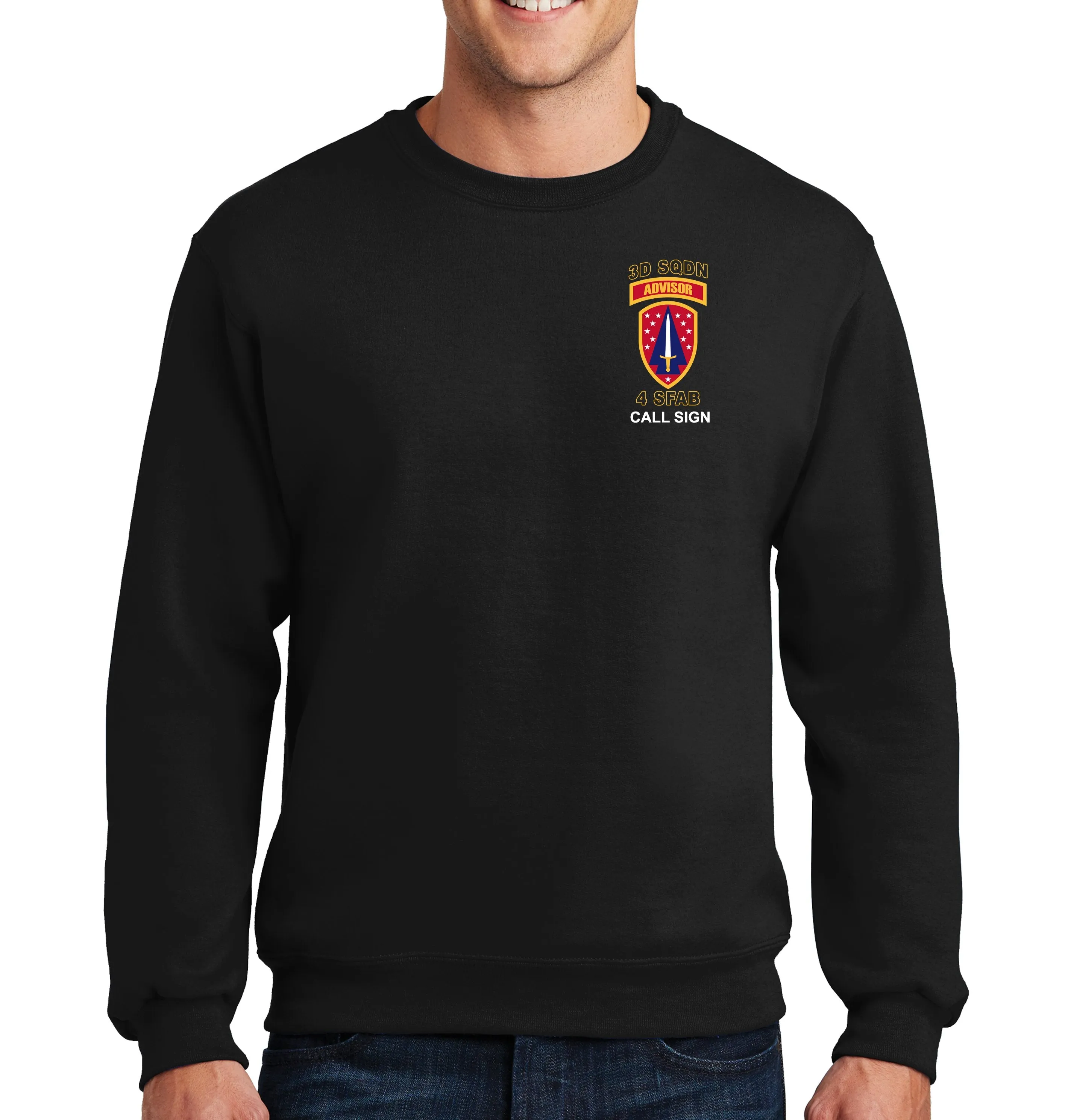 (4330-4333) Crewneck Unisex Sweatshirt. This shirt IS approved for PT.