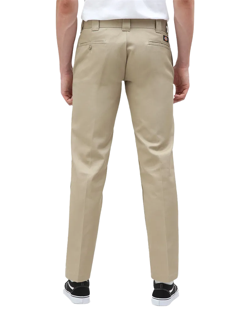 873 Slim Straight Work Trousers in Khaki