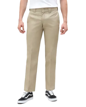 873 Slim Straight Work Trousers in Khaki