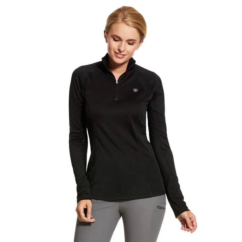 Ariat Sunstopper 2.0 1/4 Zip Baselayer Top