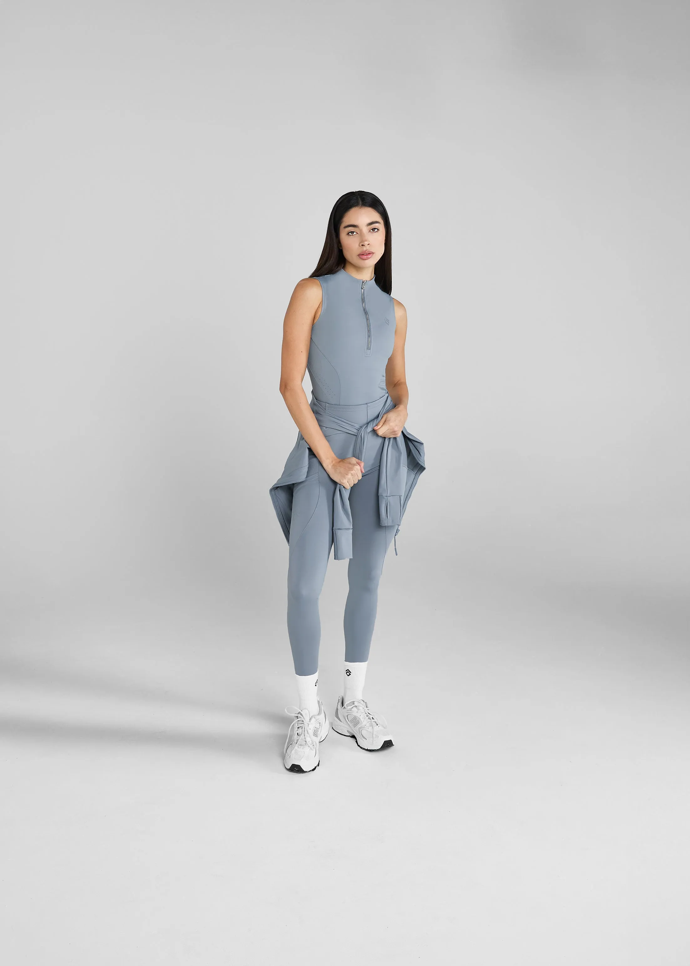 Ash Blue Sleeveless Core Base Layer