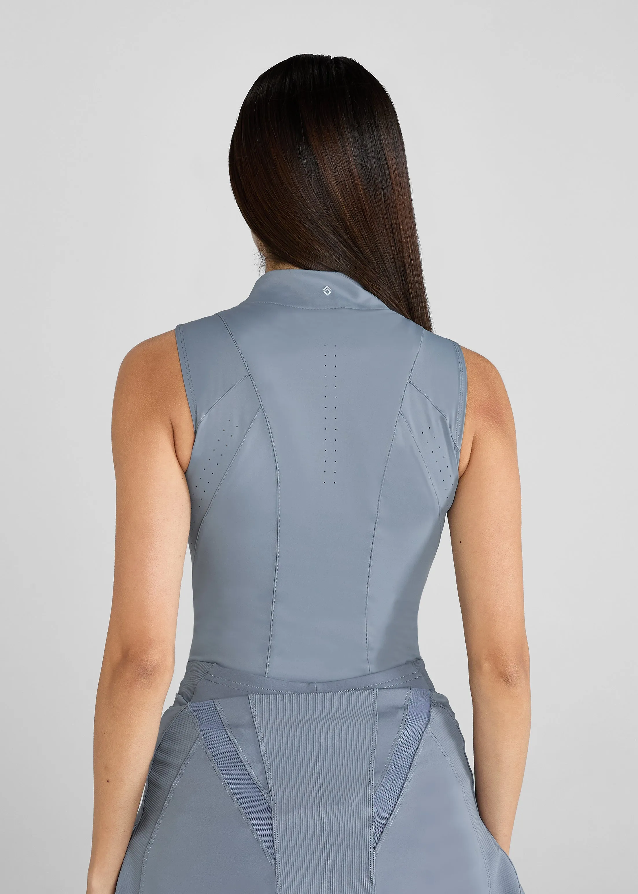 Ash Blue Sleeveless Core Base Layer