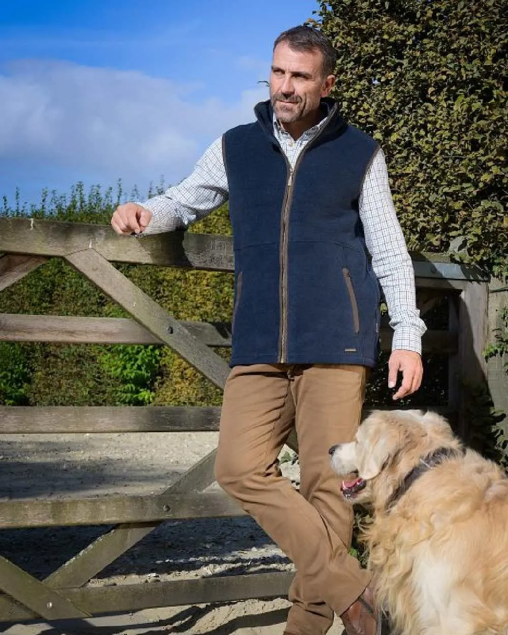 Baleno Holt Mens Fleece Gilet