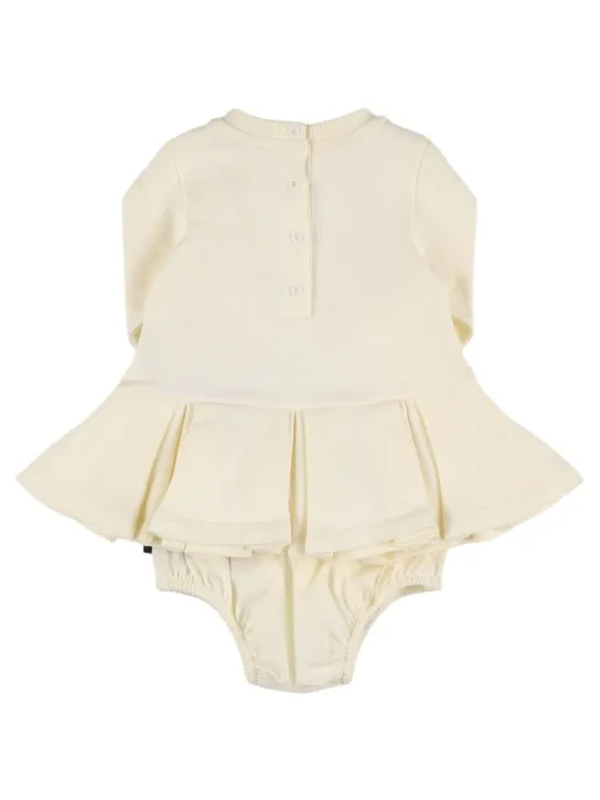 Balmain   Cotton sweat dress &amp; diaper cover 