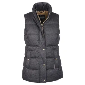 Barbour Foxglove Ladies Baffle Gilet - Hessian