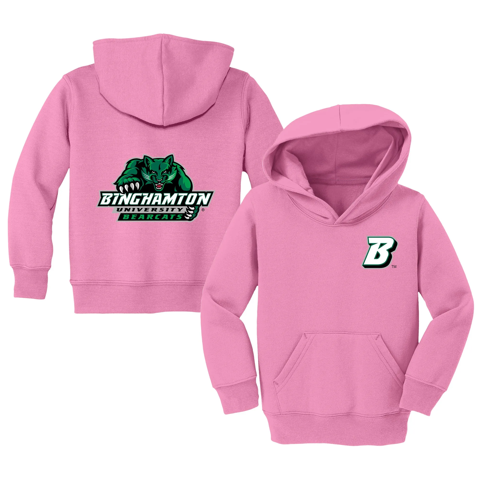 Binghamton Bearcats Logo Toddler Pullover Sweatshirt