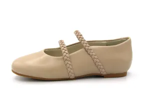 Boutaccelli  Nude Double Strap Slip On Adele