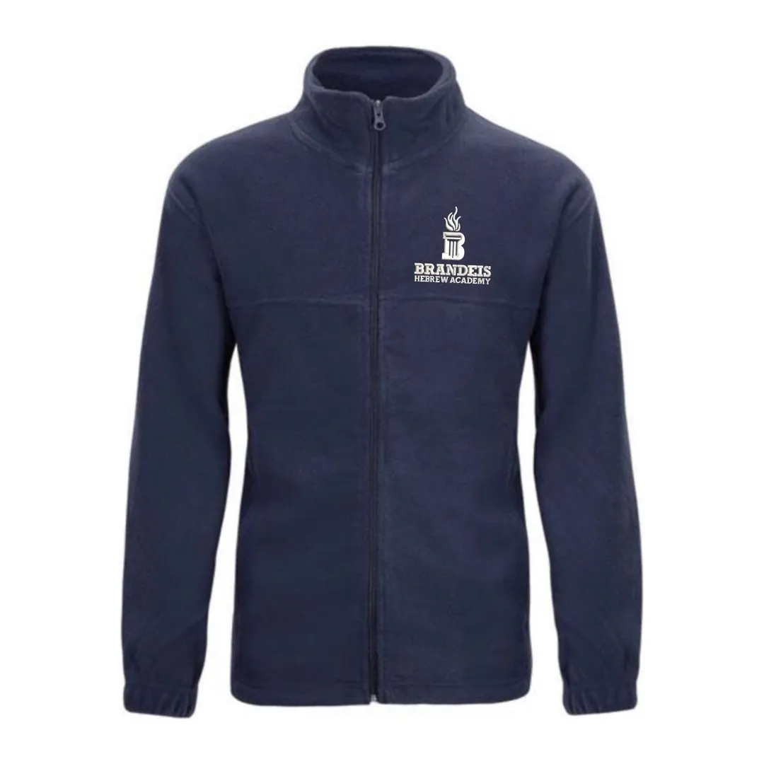 Brandeis Hebrew Academy Polar Fleece Jacket - Adult