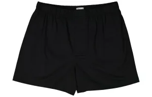 Bresciani Black Cotton Boxers