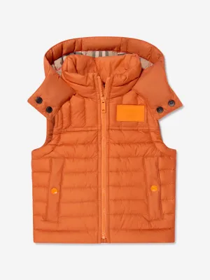 Burberry Baby Boys Carey Down Padded Gilet