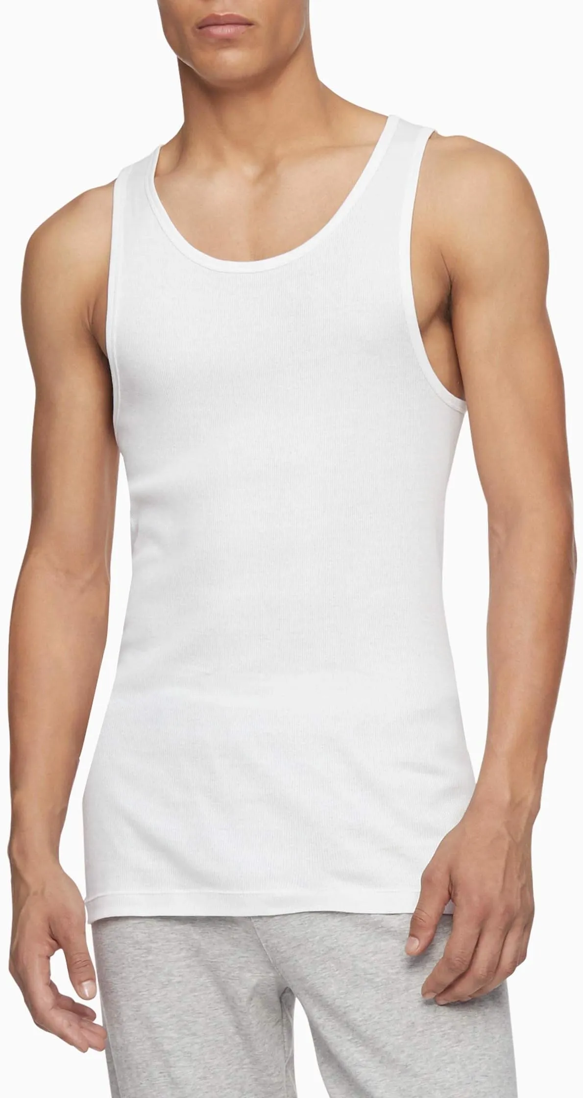 Calvin Klein Underwear Cotton Classics Multipack Pack Tank, white