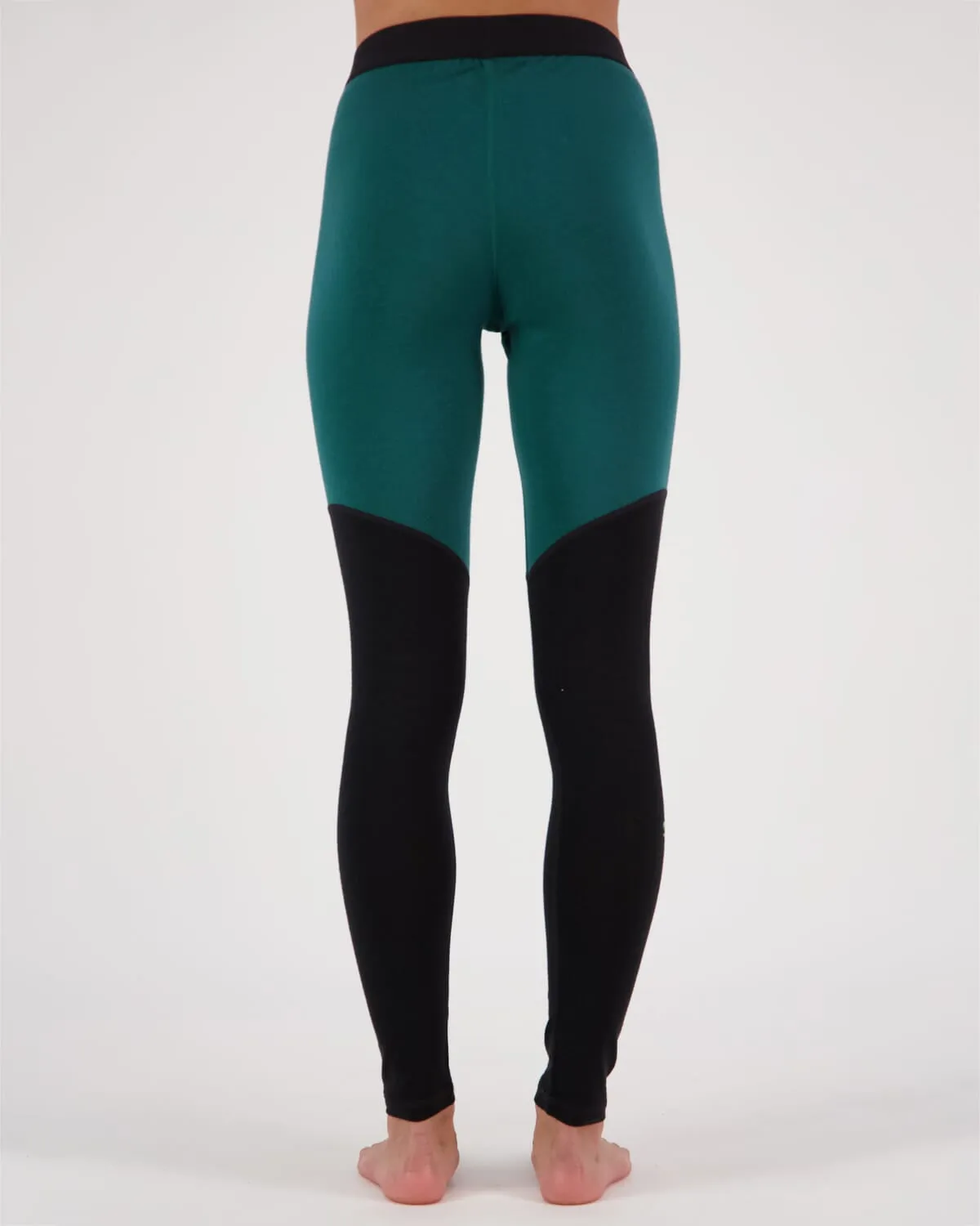 Cascade Merino Base Layer Legging - Evergreen