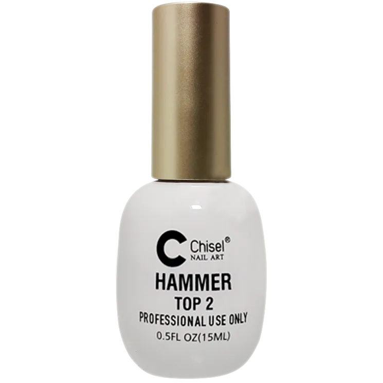 Chisel Hammer Top 2 Gel, 0.5oz, 144pcs/case