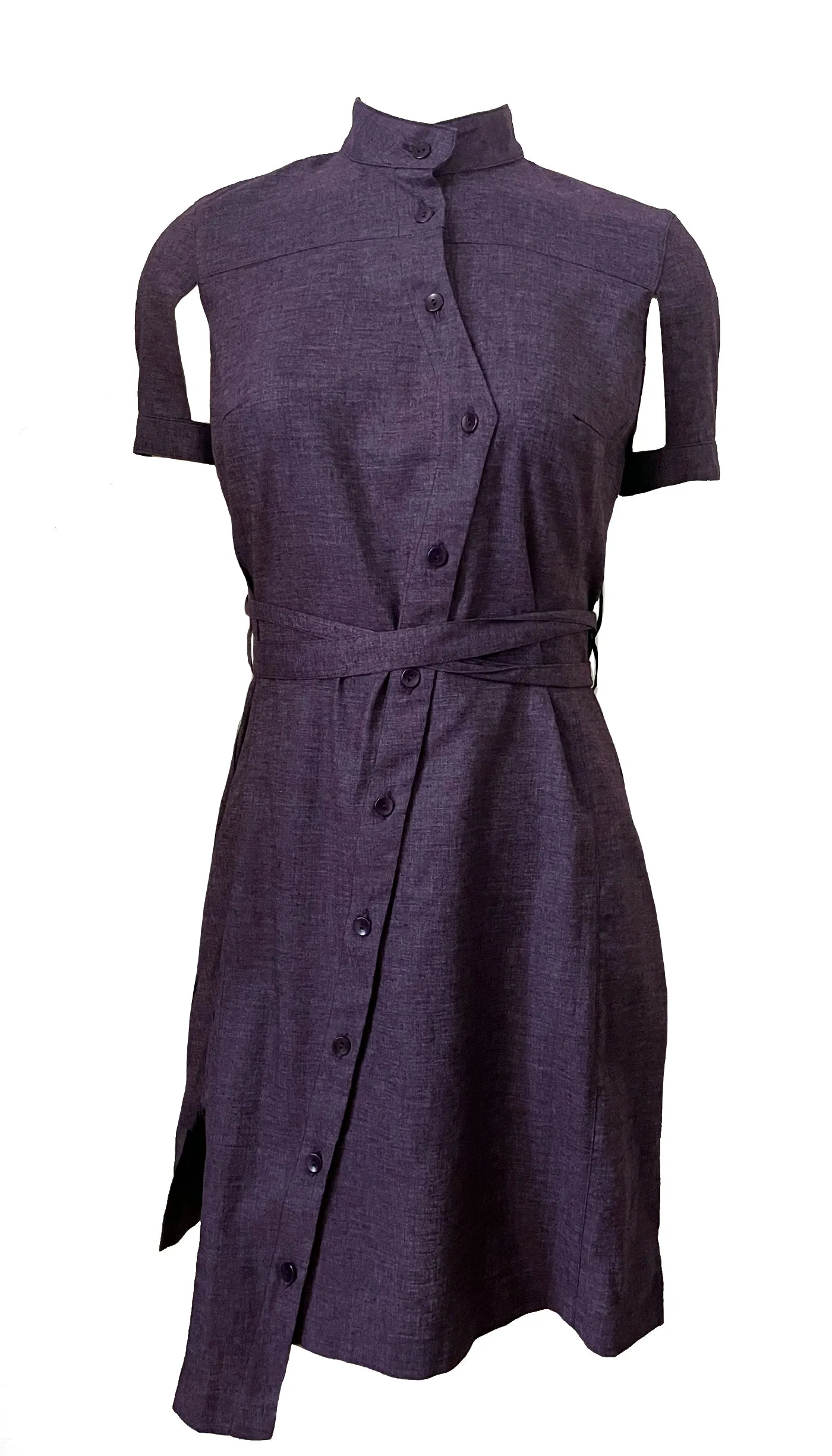 Classic Half Sleeve Shirtdress / Reissue /Charcoal Heather