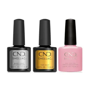 CND - Shellac Combo - Base, Top & Blush Teddy