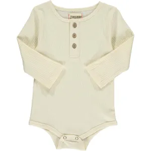 Cream Ribbed Aynor Bodysuit