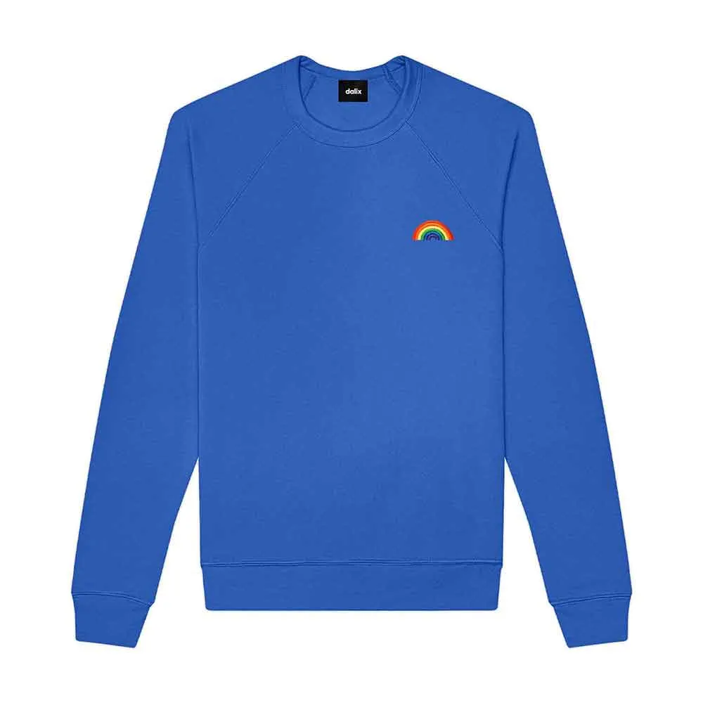 Dalix Rainbow Crewneck Sweatshirt