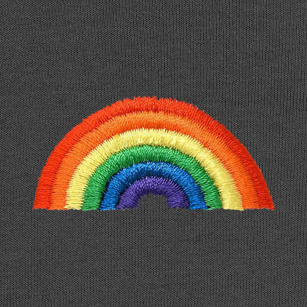 Dalix Rainbow Crewneck Sweatshirt