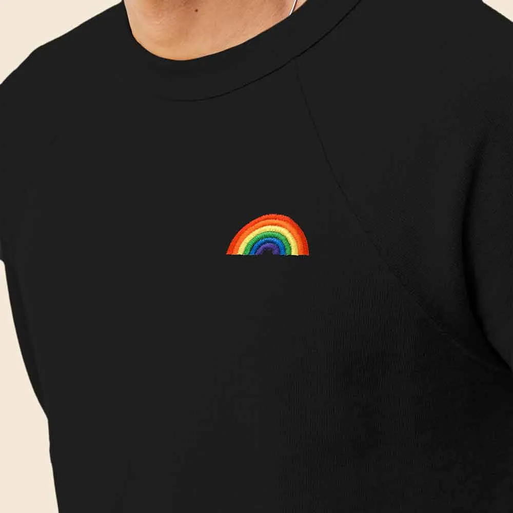 Dalix Rainbow Crewneck Sweatshirt