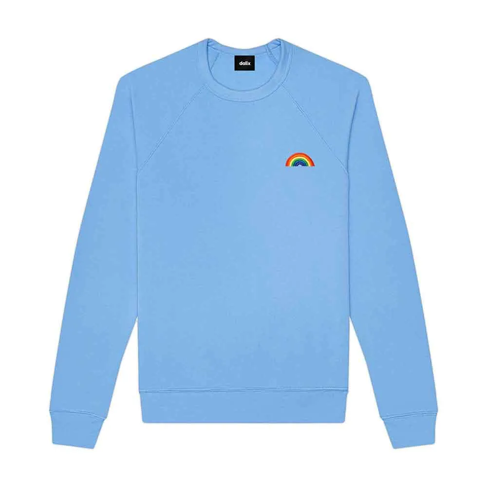 Dalix Rainbow Crewneck Sweatshirt