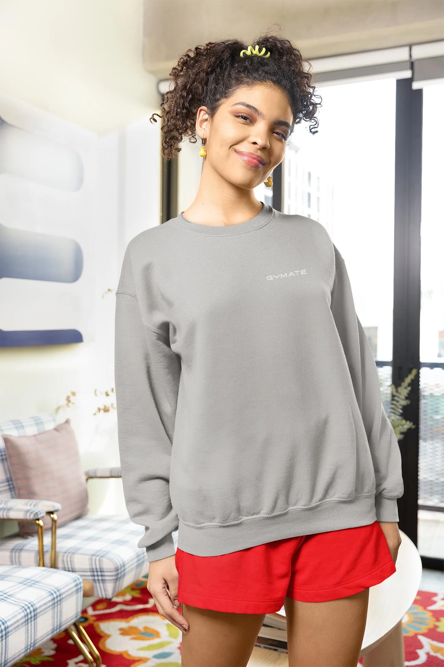 Designer Womens Sweatshirts Original Gymate [chest]