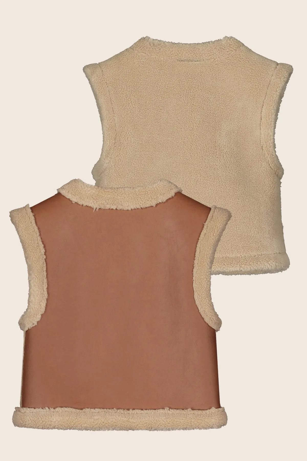 Dewi Gilet Cognac