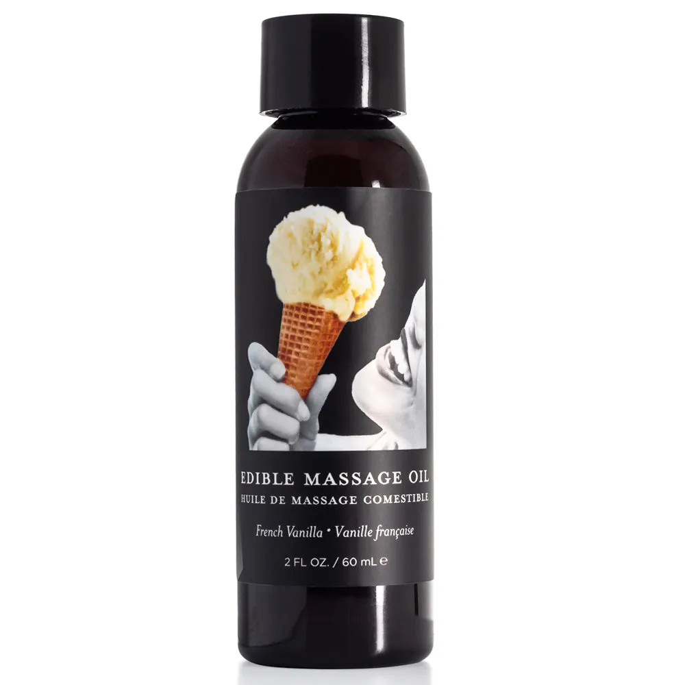 Earthly Body Edible Massage Oil - Vanilla Flavour