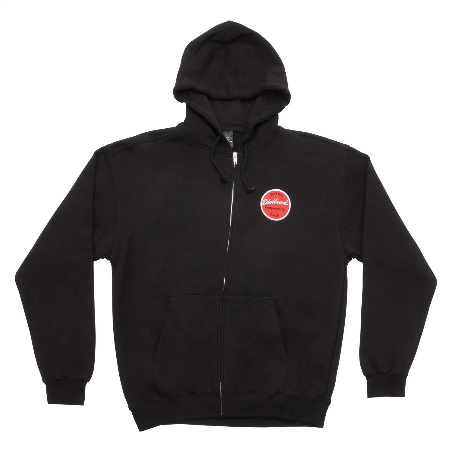 Edelbrock 289309 SWEATSHIRT; ZIP HOODIE SINCE 1938 BLACK (2XL)