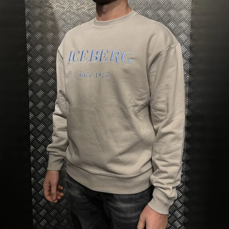 Embroidered Logo 5C Sweatshirt (Grey) - I24E05063001323