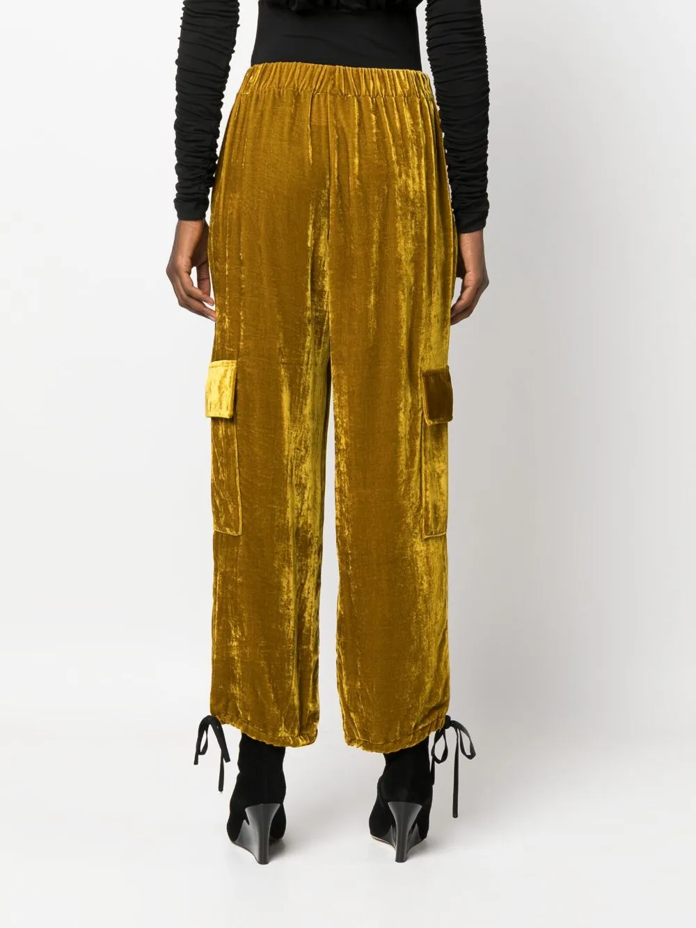 Erika Cavallini Semi-Couture Trousers Yellow