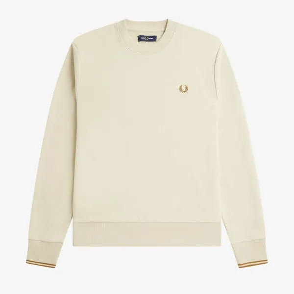 Fred P Crew Neck Sweatshirt - Oatmeal