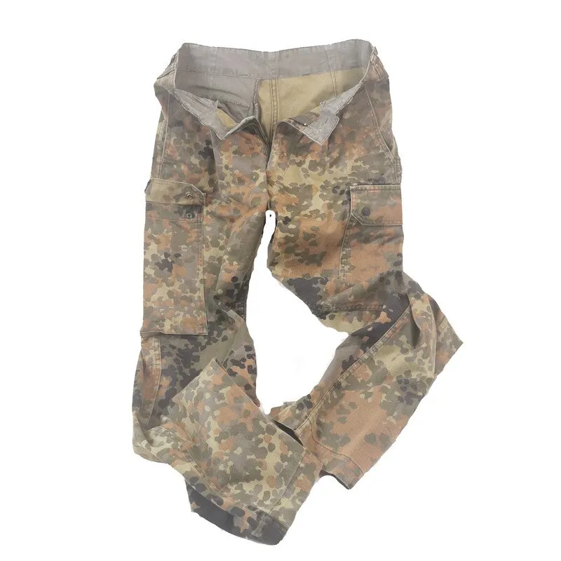 German Original Gen-1 Field Trousers. Used/Graded. FleckTarn D.P.