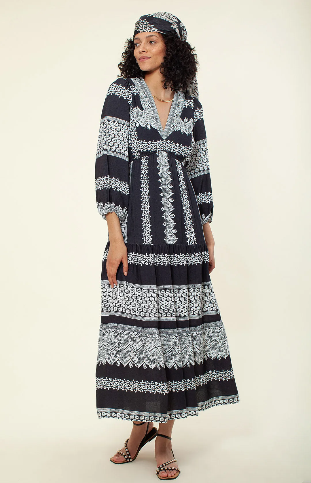 Gina Tiered Maxi Dress