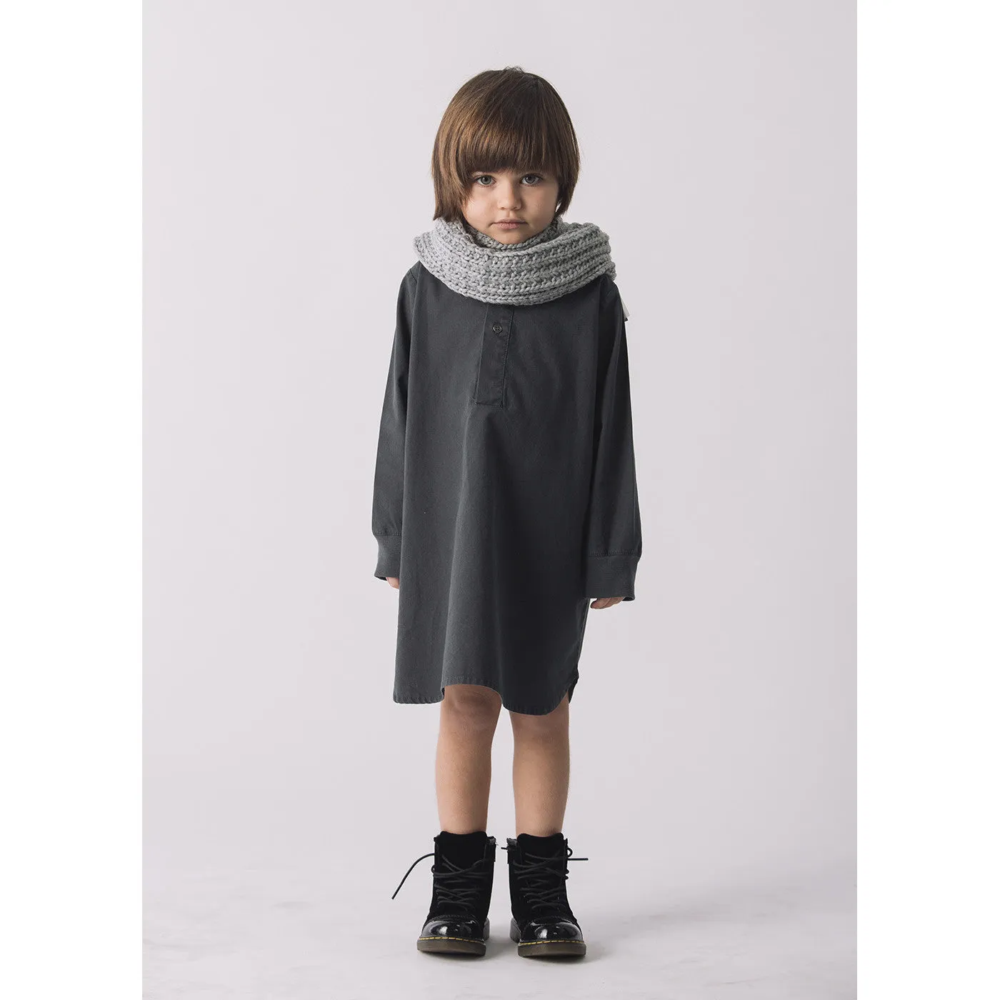 girls' placket dress