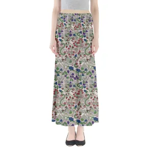 Grandmother Stories Bright Birch Full Length Maxi Skirt