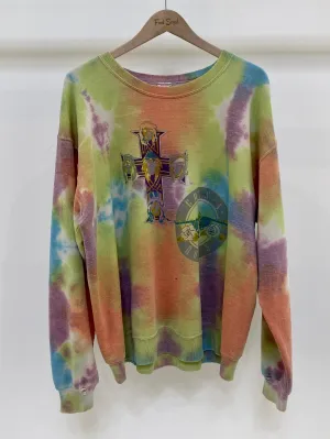 Guns N Roses Tye Dye Sweatshirt