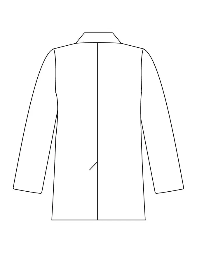 Heedfit 31 Inches Three Pockets Lab Coat For Unisex