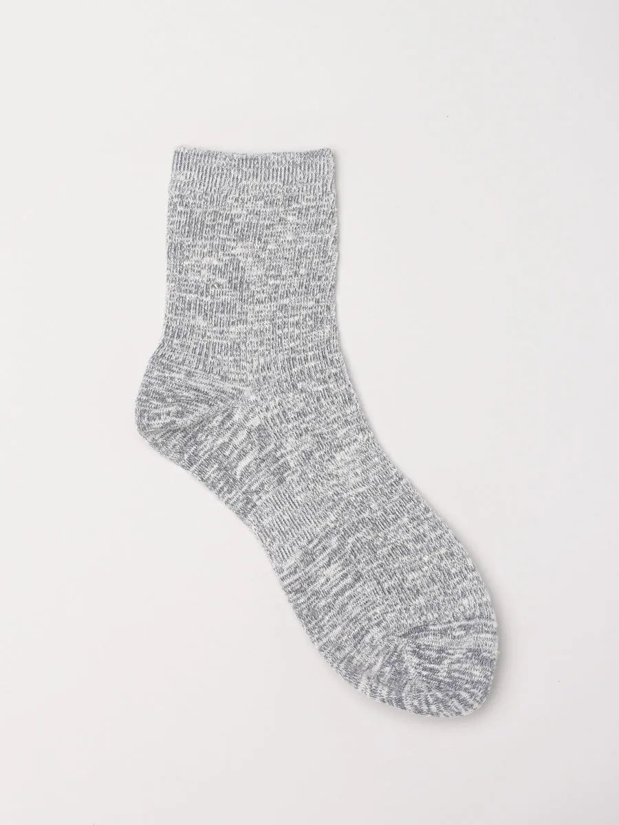 Hemp Cotton Melange Ankle Socks