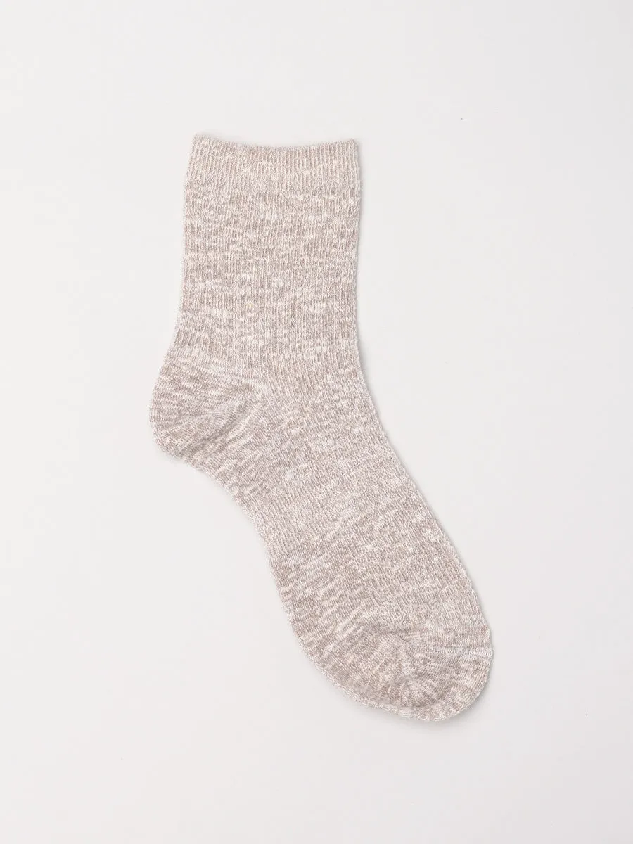 Hemp Cotton Melange Ankle Socks