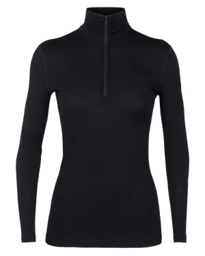 Icebreaker Womens Merino 200 Oasis Half Zip Thermal Top