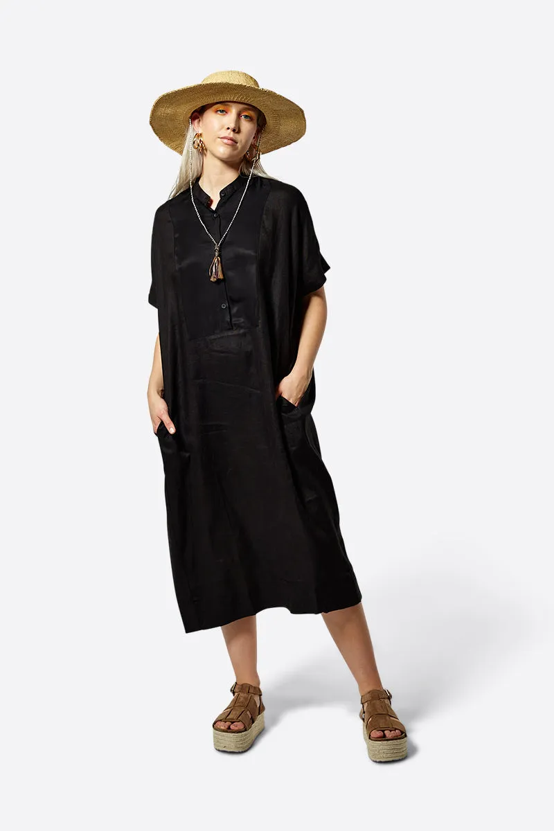 IIRAM HEMP CAFTAN DRESS