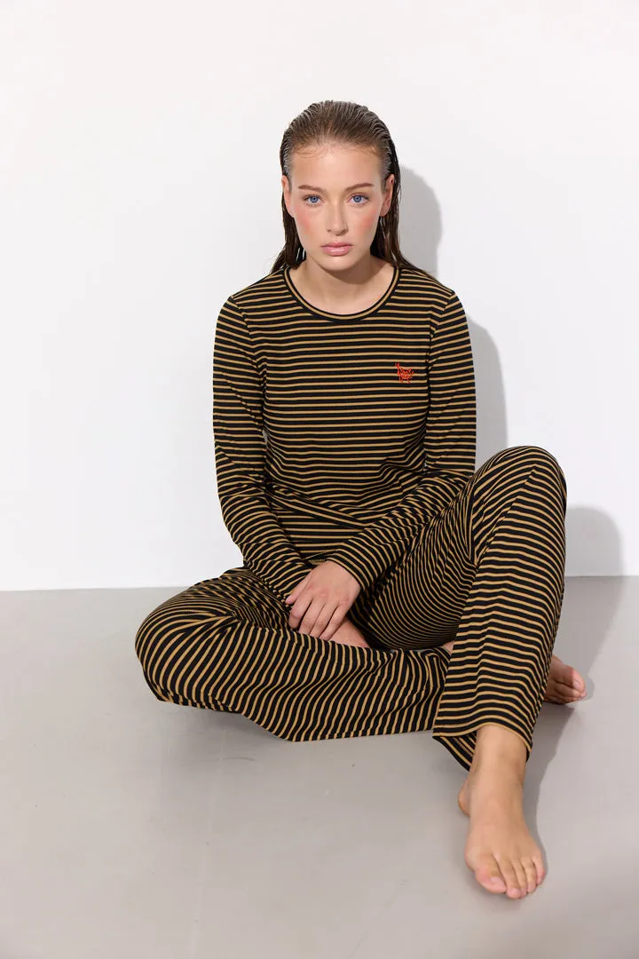 Indie Trousers - Brown Striped