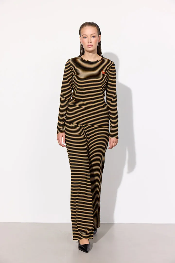 Indie Trousers - Brown Striped