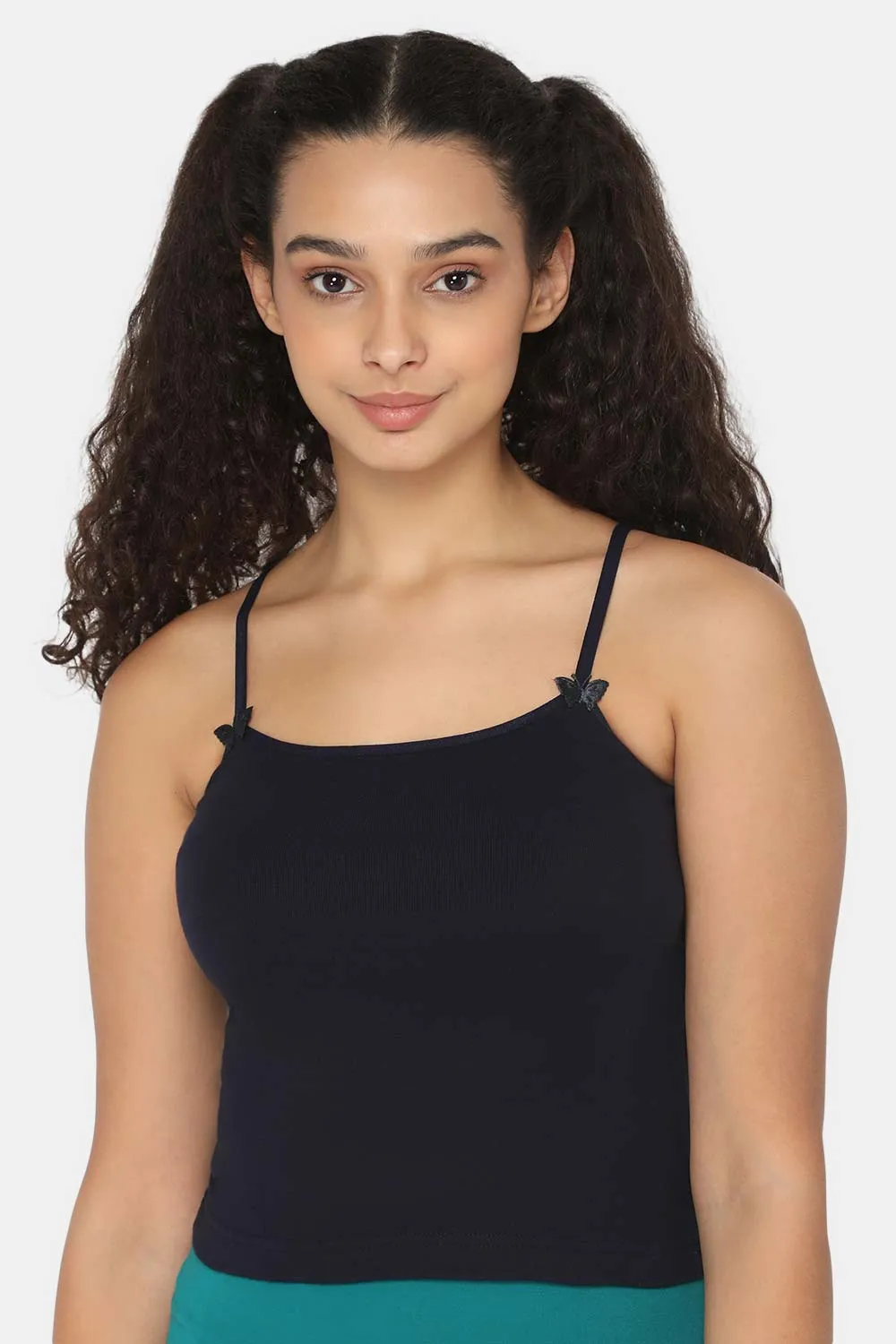 Intimacy Full Coverage Non-Padded Cotton Slip Camisole – IN02 | Wire-Free & Moisture-Wicking Design