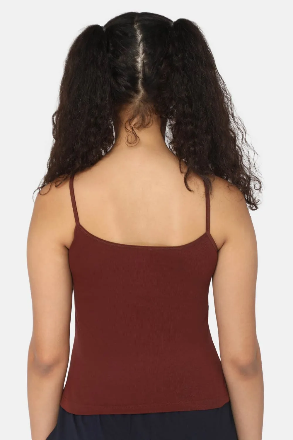 Intimacy Full Coverage Non-Padded Cotton Slip Camisole – IN02 | Wire-Free & Moisture-Wicking Design